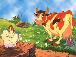 Петушек и зернышко