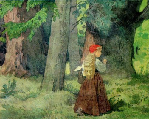 Идет она лесом