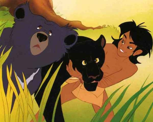Волчица-мать дала ему имя Маугли