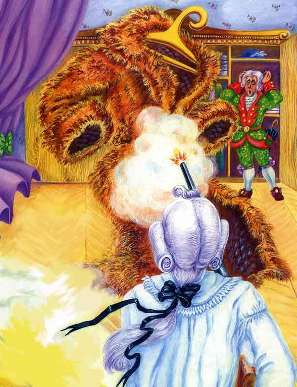 Я схватил ружье и выстрелил в шубу