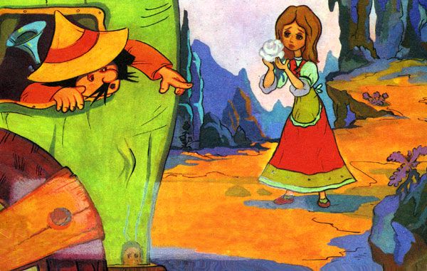 Пастушка подняла из-под колес розу