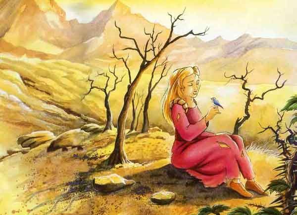 Салаточка сидит и грустит